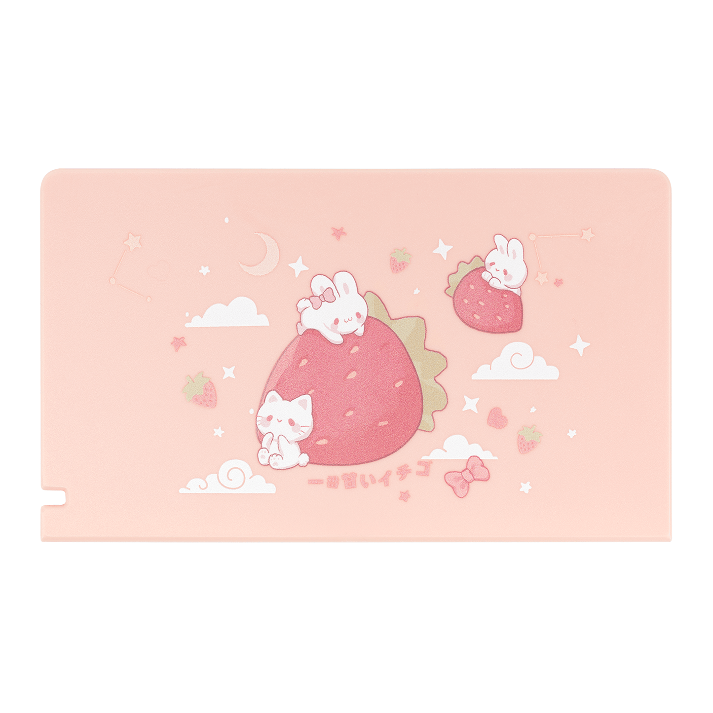 GeekShare Strawberry Bunny Protective Case GeekShare Soft TPU Protective Case for Nintendo Switch -- Strawberry Bunny