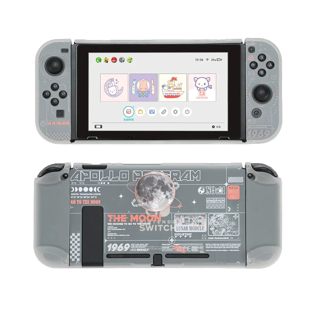 GeekShare Nintendo Switch/Oled 対応カバー ( 月に登る)