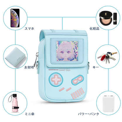 GeekShare斜め掛けバッグ (ゲーム　ギャル)