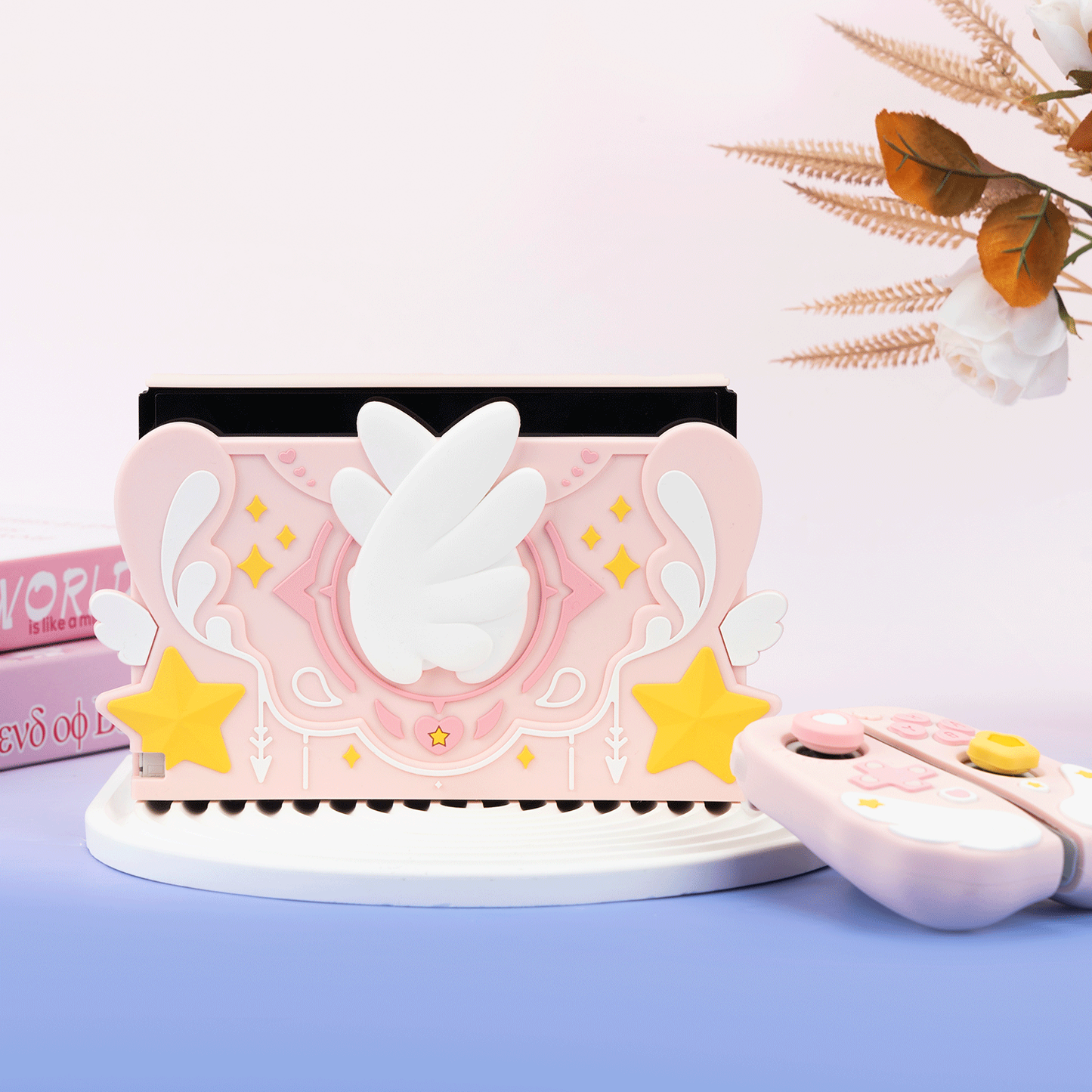 GeekShare Switchドックカバー（星の物語 ピンク）