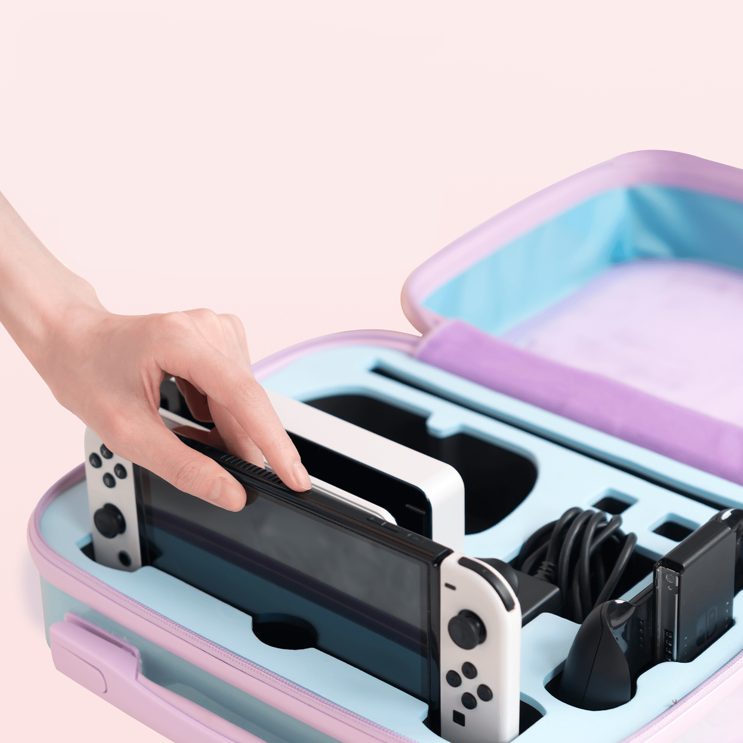 GeekShare Switch/OLEDケース (光のネコ )