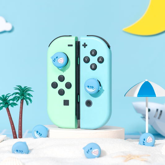 GeekShare アナログスティックカバー（サメちゃん）