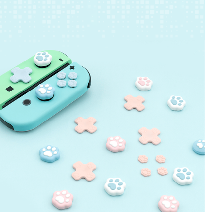 GeekShare JoyCon専用方向キーカバー（猫肉球）