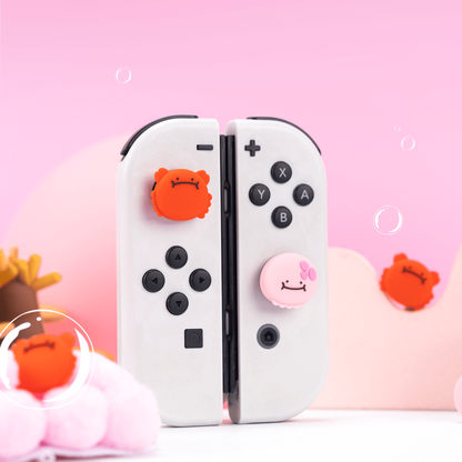GeekShare JoyCon専用方向キーカバー（カニとクラゲ）
