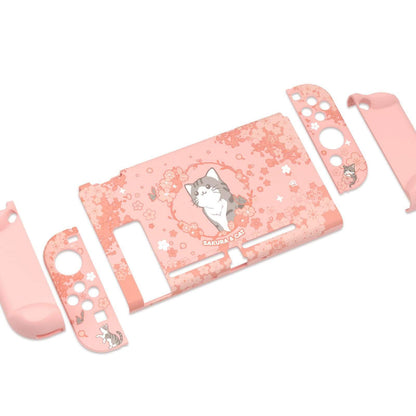 GeekShare Nintendo Switch 対応カバー(桜の猫)