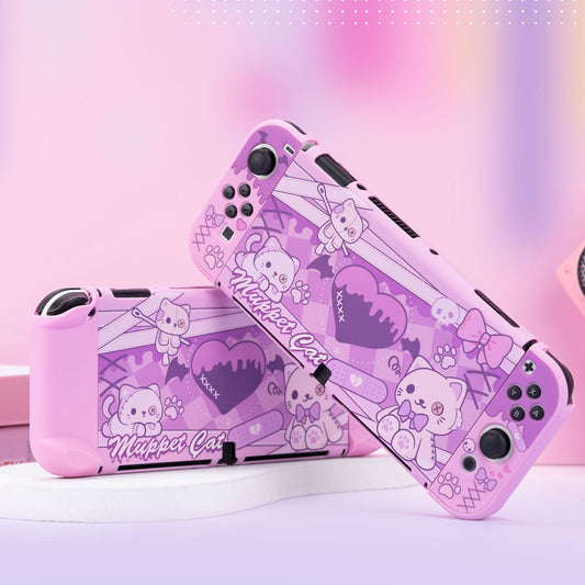 GeekShare Switch Oled 対応カバー （ゴシックネコ）