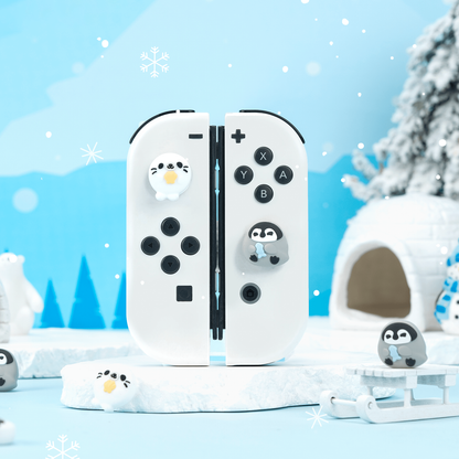 GeekShare Nintendo Switch/Oled 対応カバー (極地動物 )