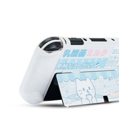 GeekShare Switch Oled 対応カバー ( ヨーグルト猫)