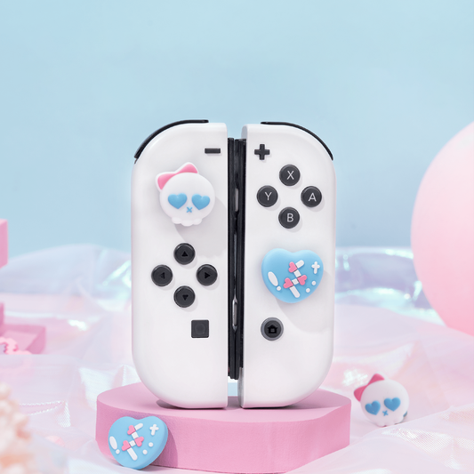 GeekShare JoyCon専用方向キーカバー（ブルーパンク）