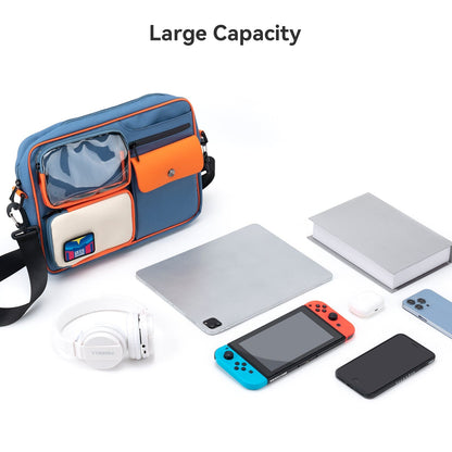 GeekShare Color Contrast Crossbody Bag