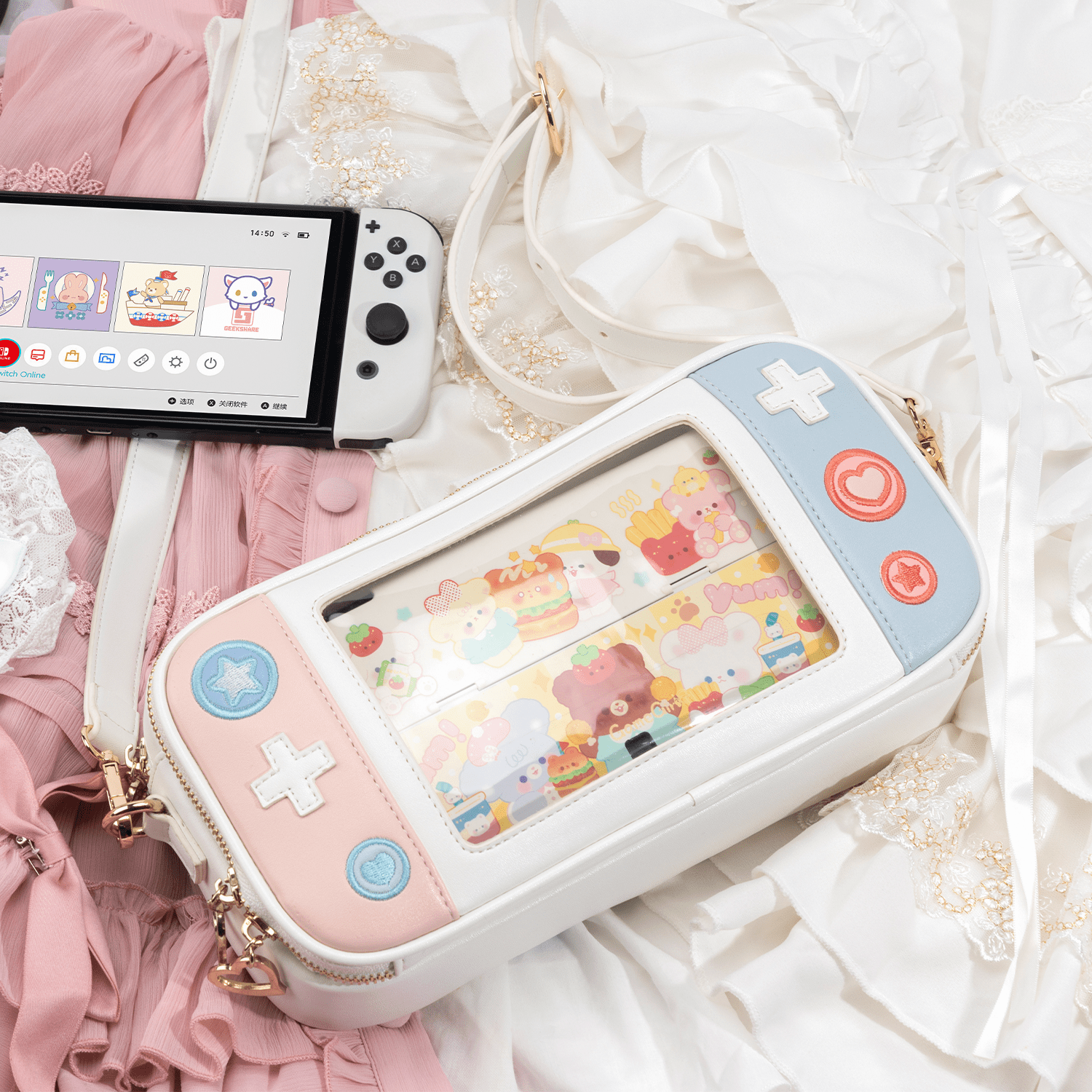 GeekShare Play Game Crossbody Bag