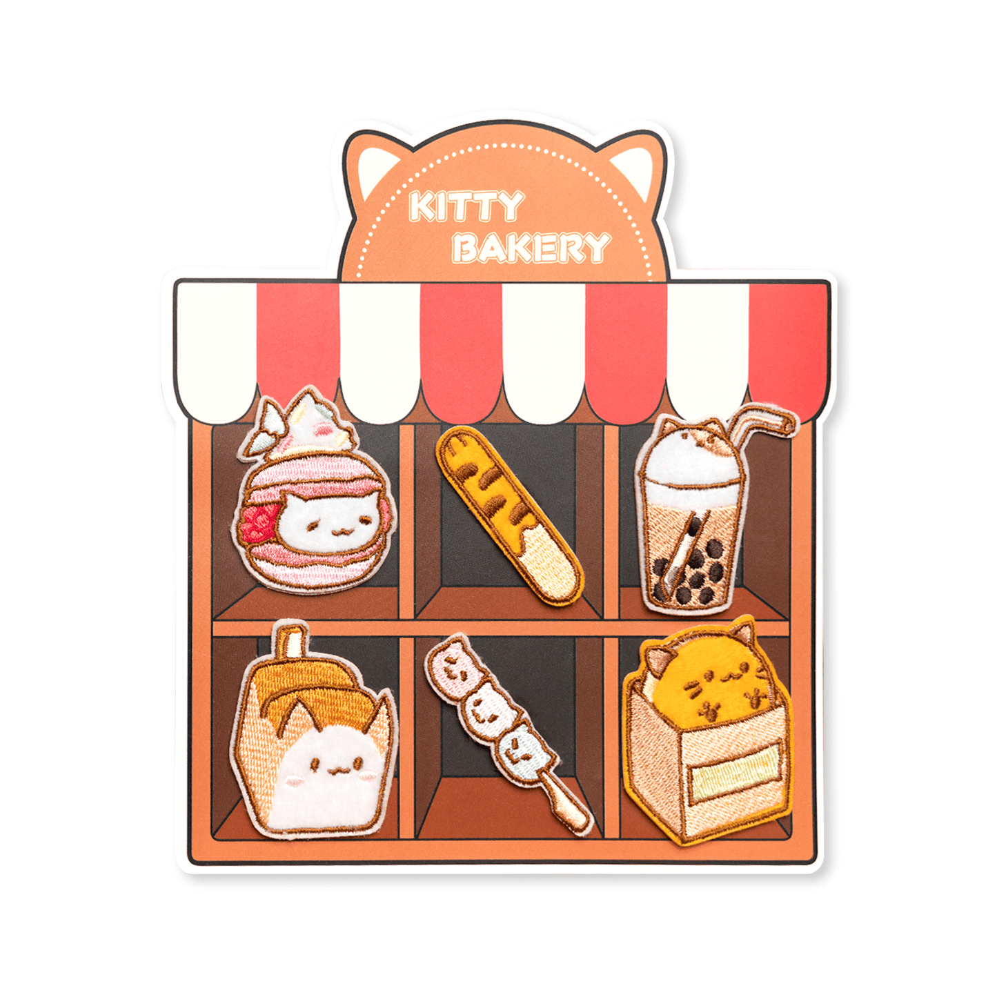 GeekShare Animals Appliques Sticker