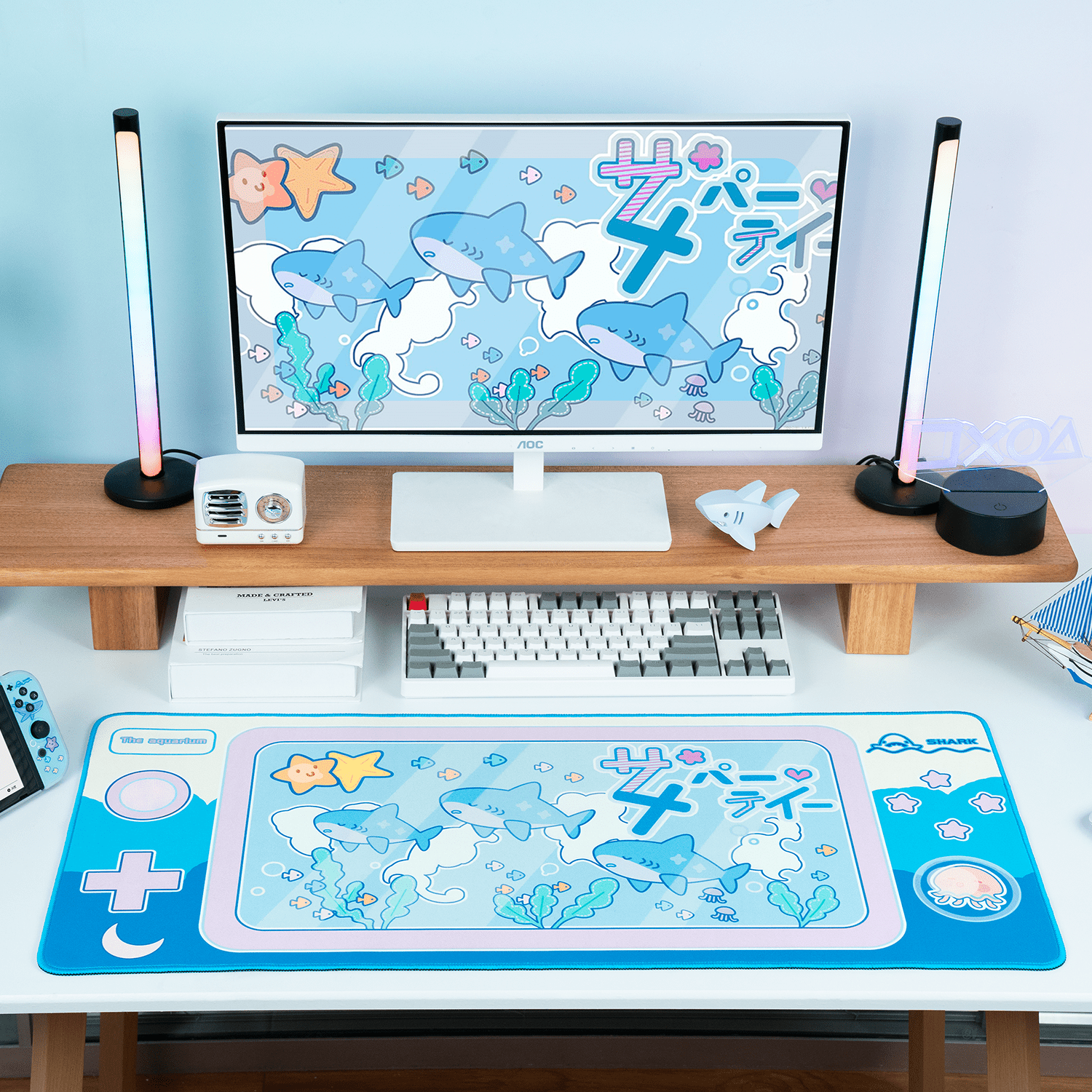 GeekShare Baby Shark Mouse Pad