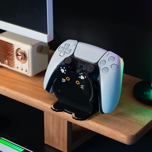 GeekShare Black Cat Acrylic Controller Holder