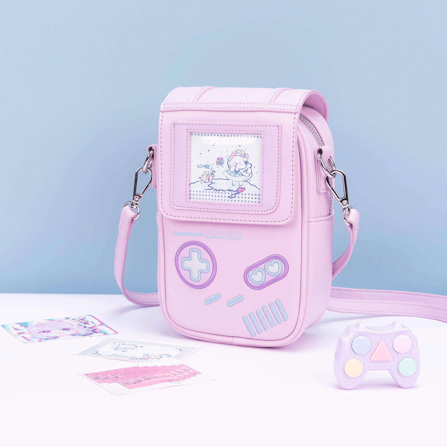 GeekShare Game Girl Crossbody Bag