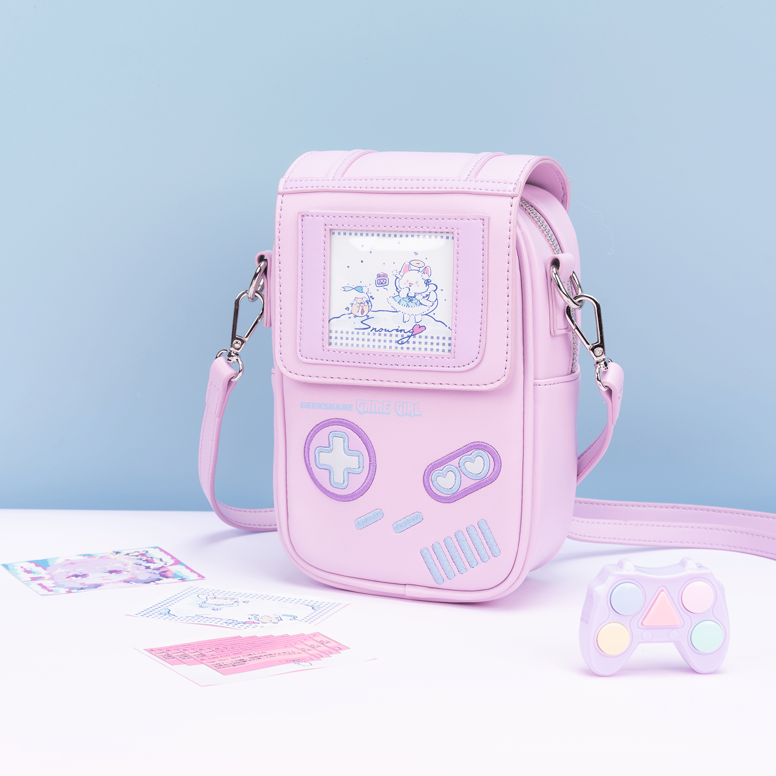 GeekShare Game Girl Crossbody Bag