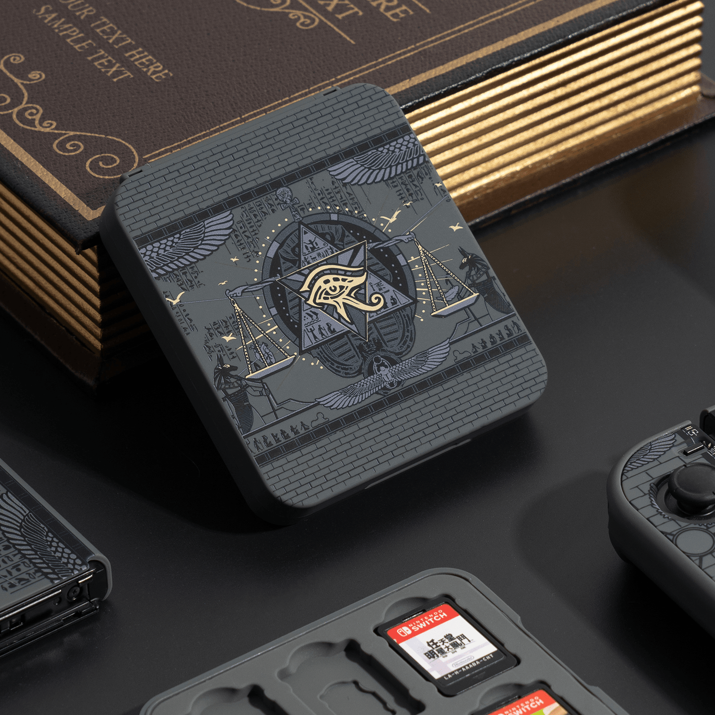 GeekShare Mysterious Kingdom Switch Game Card Case GeekShare Mysterious Kingdom Switch Game Card Case Holder