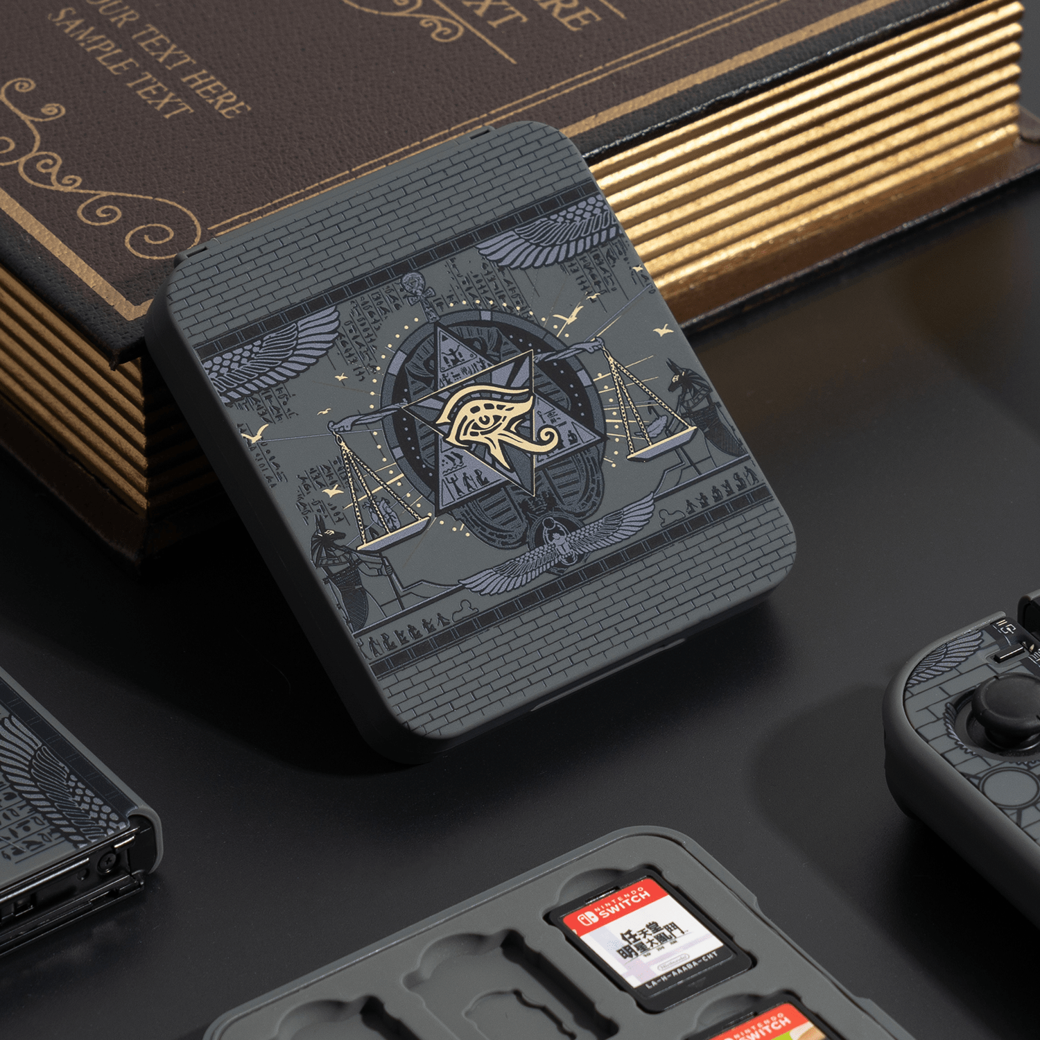 GeekShare Mysterious Kingdom Switch Game Card Case GeekShare Mysterious Kingdom Switch Game Card Case Holder