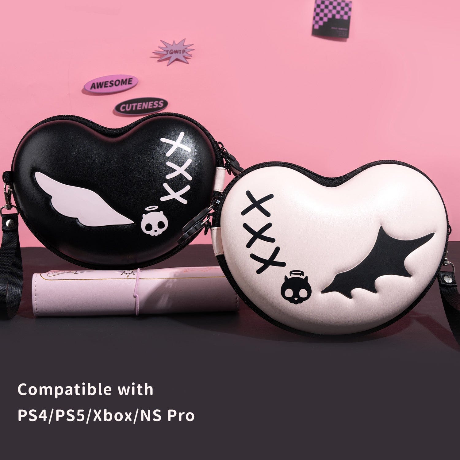 GeekShare Pink Skull PS5 Skin