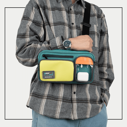 GeekShare Retro Crossbody Bag GeekShare Retro Crossbody Bag Backpack Travel Shoulder Bag