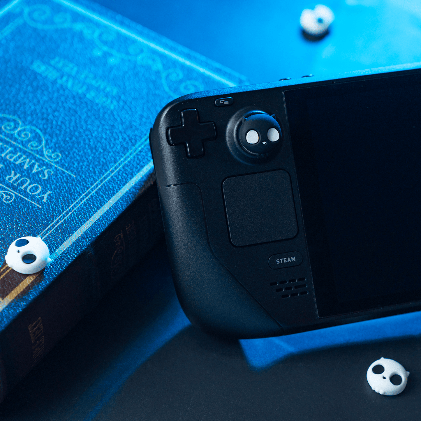 GeekShare Skull Thumb Grip Caps for Steam Deck