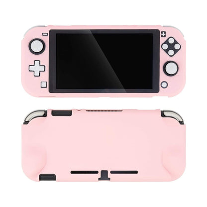 GeekShare Ergonomic Protective Case for Switch Lite GeekShare Ergonomic Protective Grip Cover for Nintendo Switch Lite --Sakura Pink
