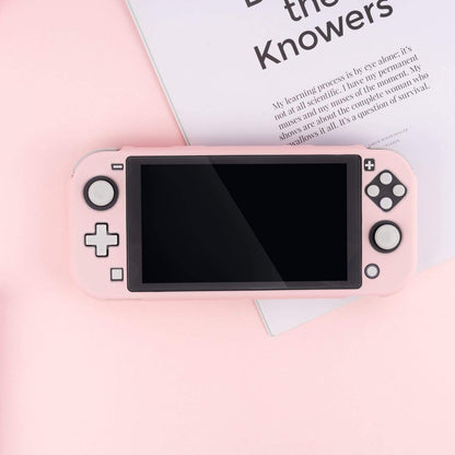 GeekShare Ergonomic Protective Case for Switch Lite GeekShare Ergonomic Protective Grip Cover for Nintendo Switch Lite --Sakura Pink