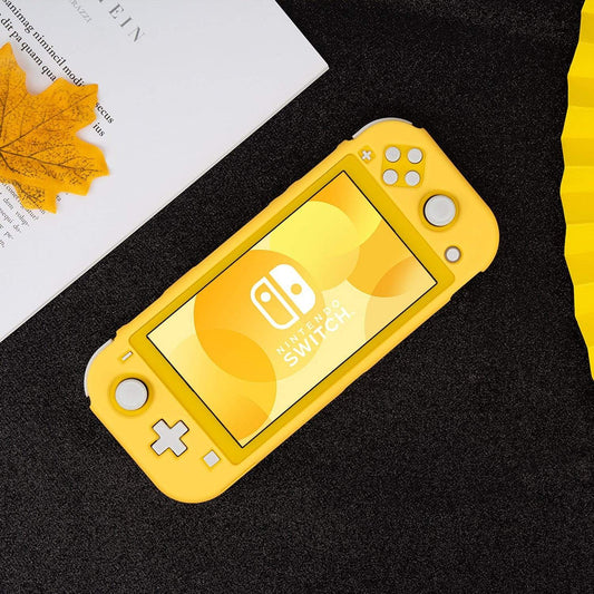 GeekShare Ergonomic Protective Case for Switch Lite GeekShare Ergonomic Protective Grip Cover for Nintendo Switch Lite --Sakura Pink