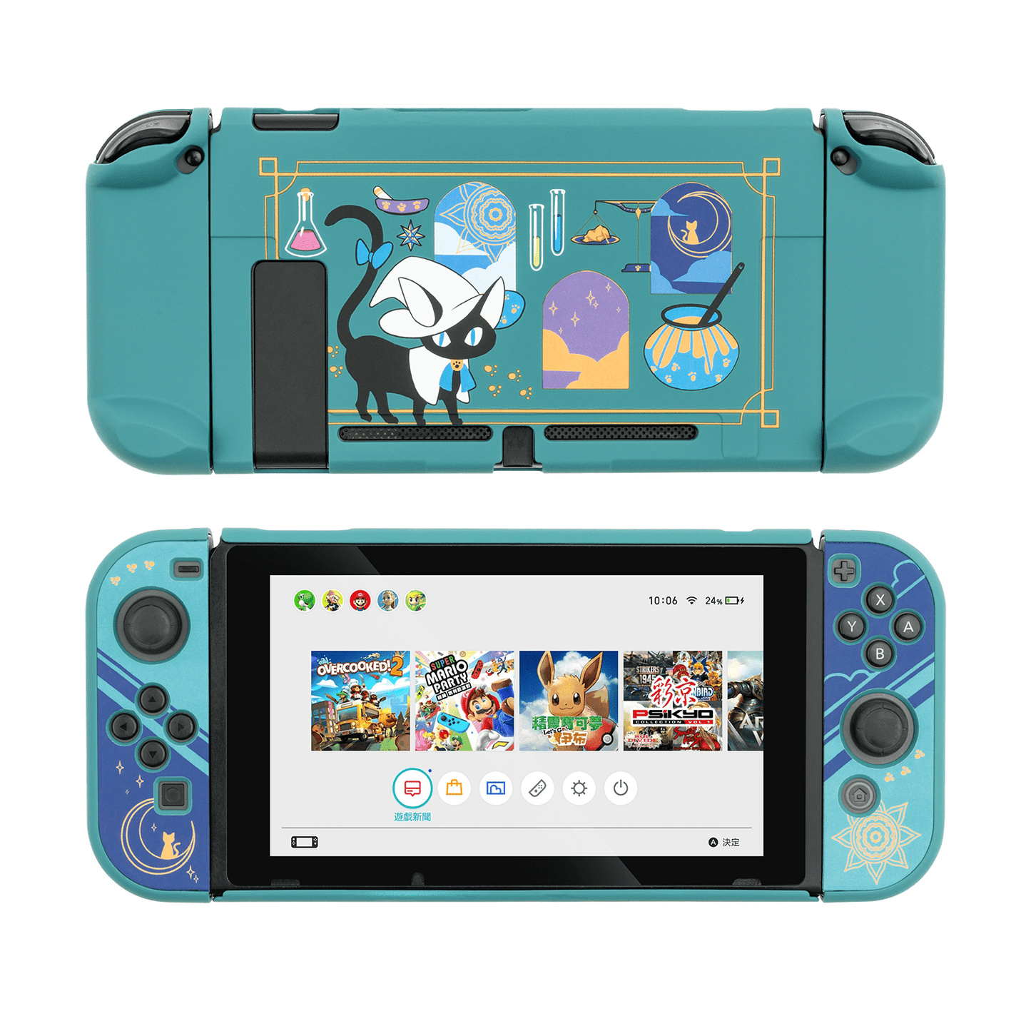 GeekShare Alchemy Cat Protective Case GeekShare Alchemy Cat Protective Case for Nintendo Switch