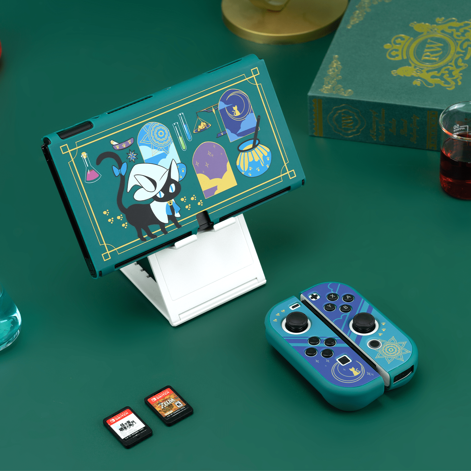 GeekShare Alchemy Cat Protective Case GeekShare Alchemy Cat Protective Case for Nintendo Switch