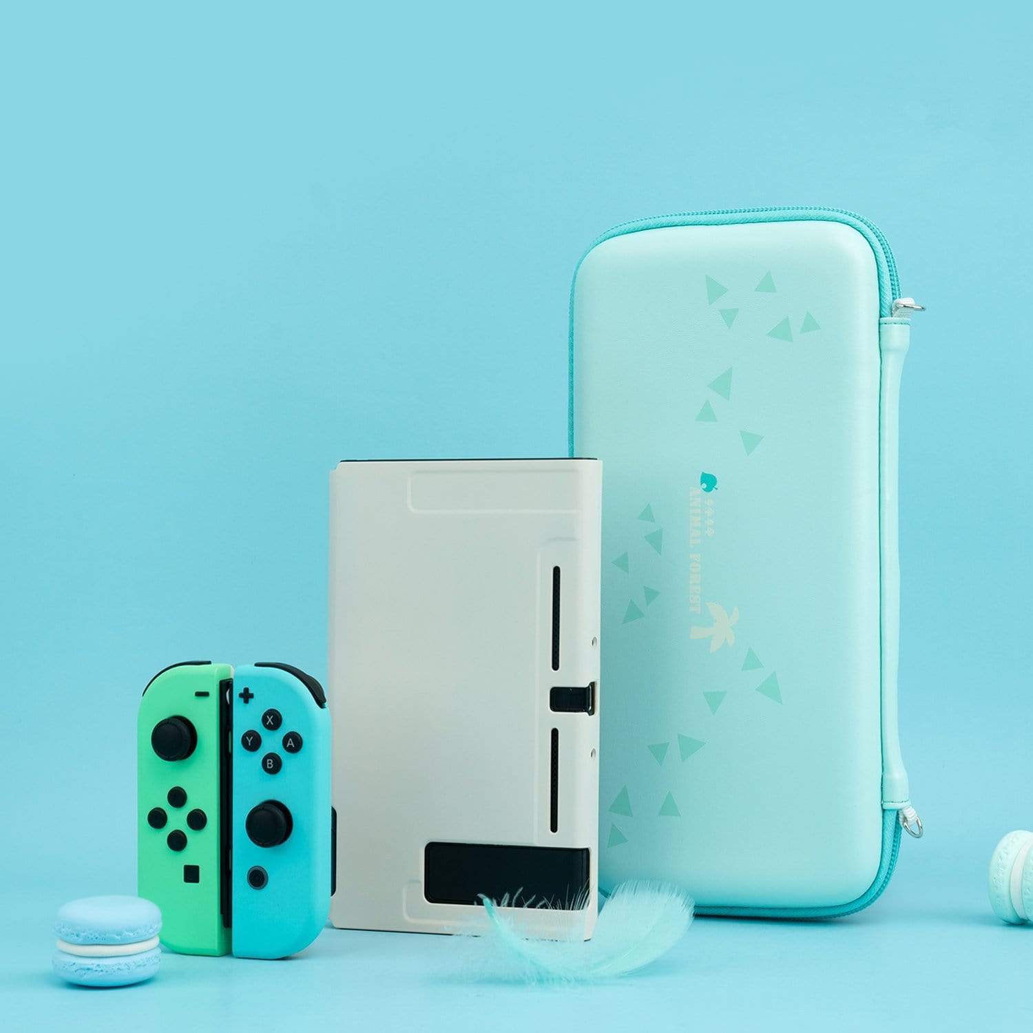 GeekShare Animal Forest Carrying Case GeekShare Animal Crossing New Horizons Accessories Carrying Case