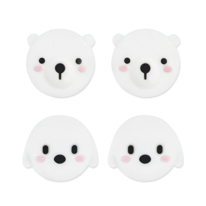 GeekShare Animal Theme Thumb Grip Caps-Bear&Dog GeekShare Bear and Dog Thumb Grip Caps for Switch and Switch Lite
