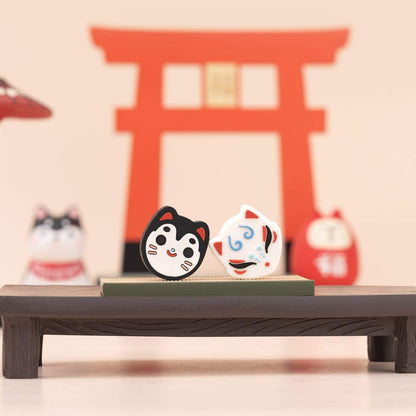 GeekShare  Animal Theme Thumb Grip Caps-Fox & Cat