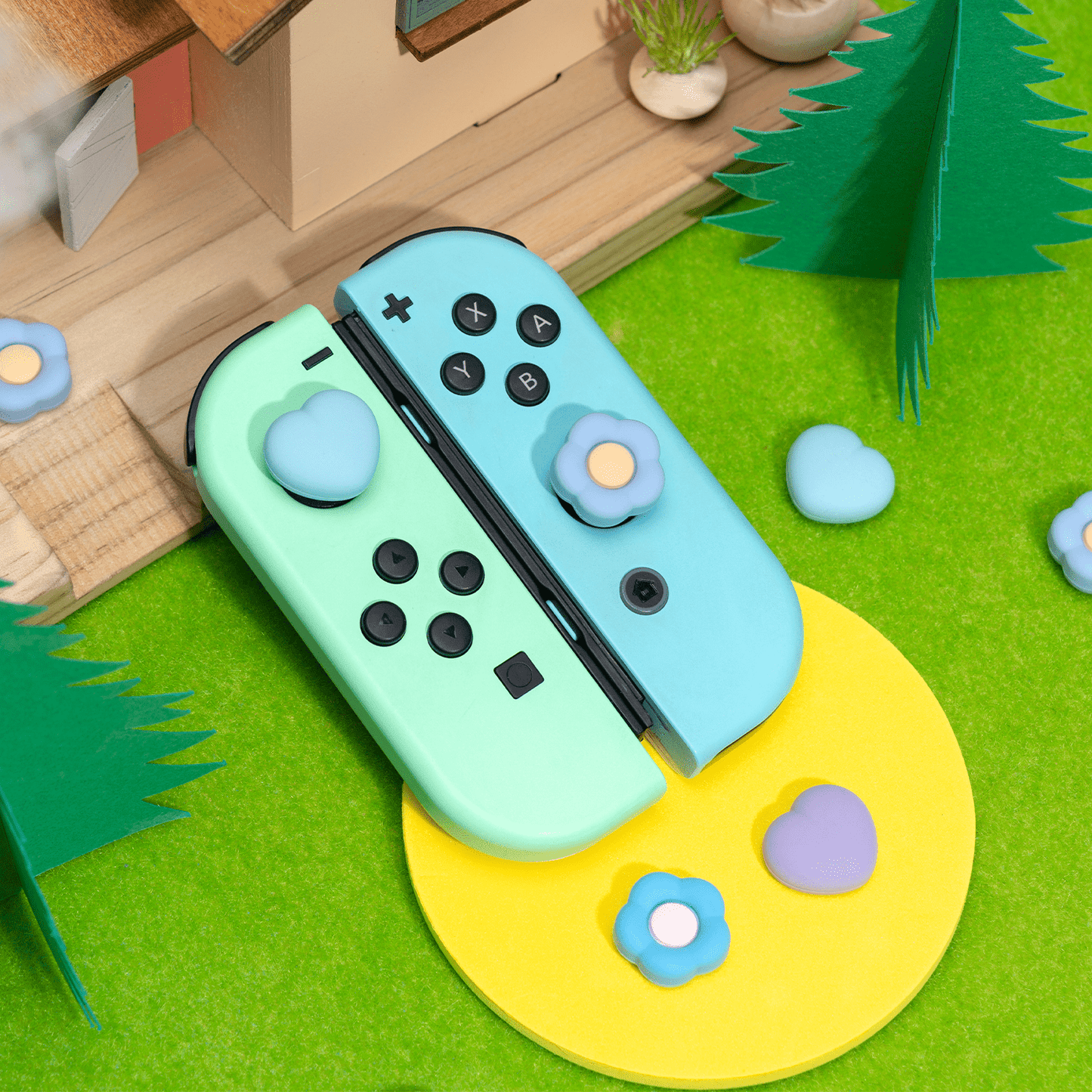 GeekShare Bloom-Heart Thumb Grips