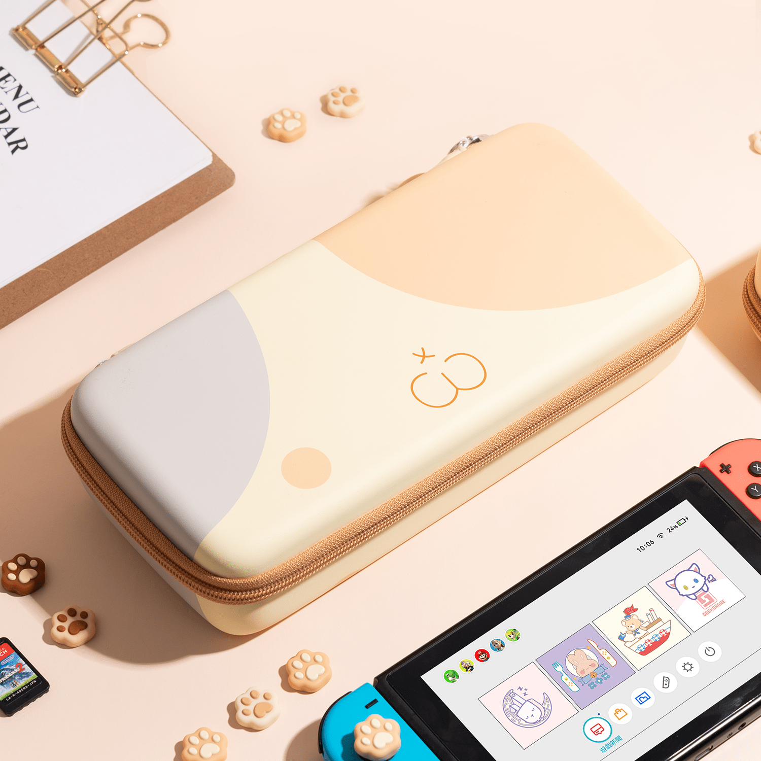 GeekShare Calico Cat Carrying Case