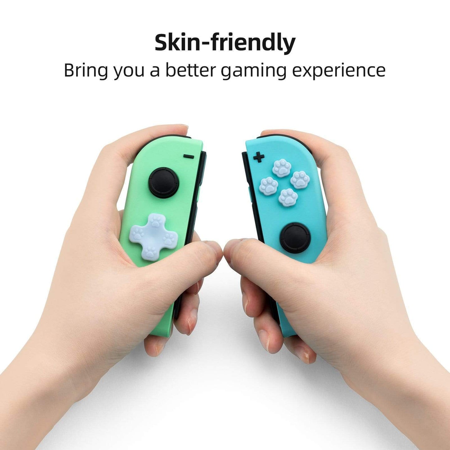 GeekShare Cat Paw Button Caps GeekShare Cat Paw Button Caps Compatible with Nintendo Switch