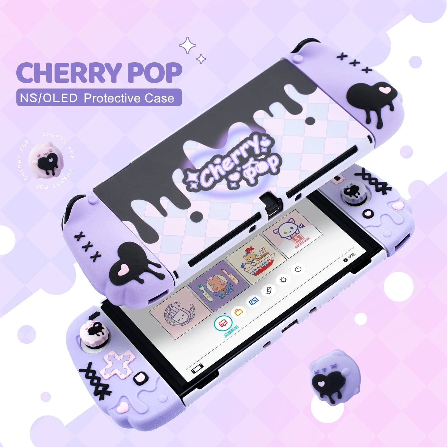 GeekShare Cherry Pop Silicone Protective Case