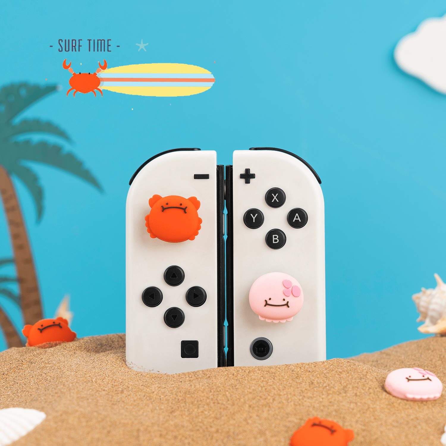 GeekShare Crab Thumb Grip Caps