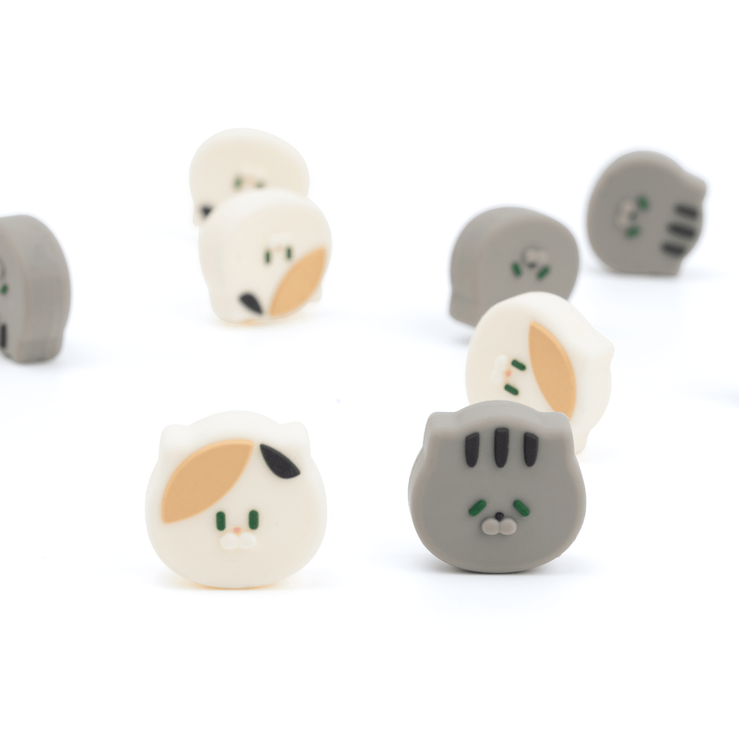 GeekShare Fat Cat Thumb Grip Caps GeekShare Fat Cat Thumb Grip Joystick Cap for Nintendo Switch/Lite