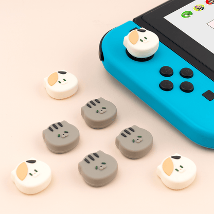 GeekShare Fat Cat Thumb Grip Caps GeekShare Fat Cat Thumb Grip Joystick Cap for Nintendo Switch/Lite