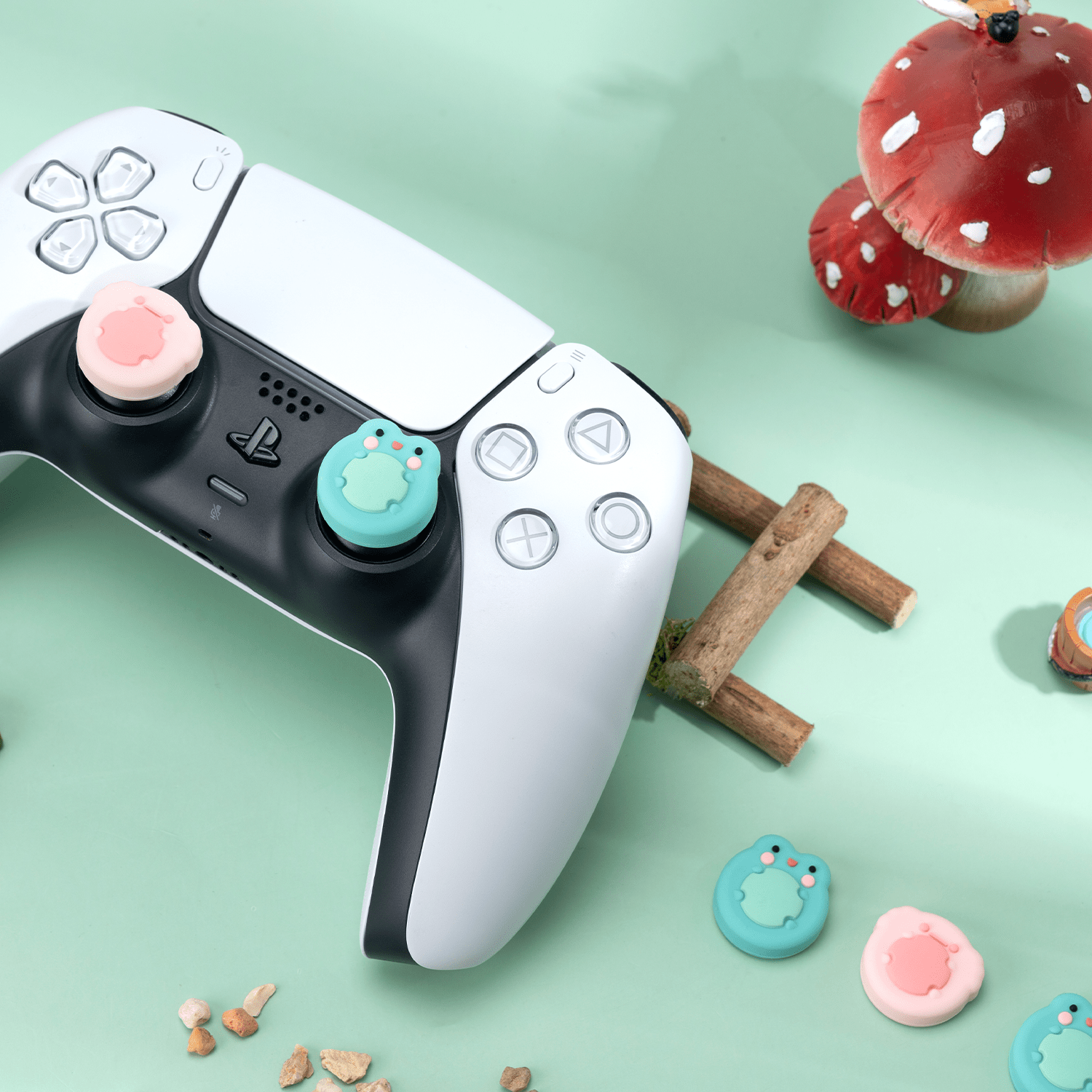 GeekShare Froggy Thumb Grip Caps GeekShare Froggy Thumb Grip Caps for Nintendo Switch & Lite