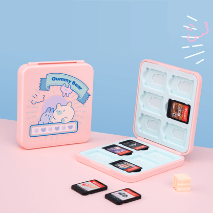 GeekShare Gummy Bear Switch Game Card Case