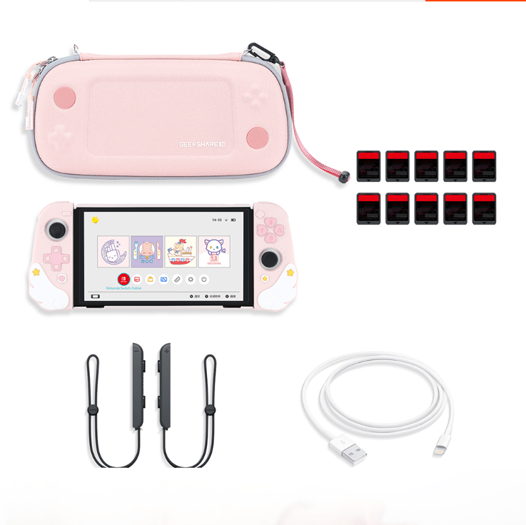 GeekShare Irregular Shape Carrying Case for Switch&OLED