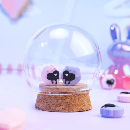 GeekShare Melting Heart Thumb Grip Caps