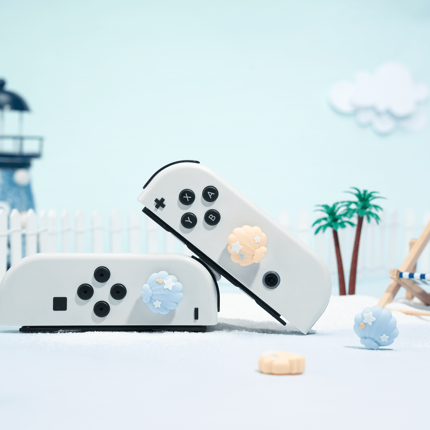 GeekShare Mermaid Shell Thump Grips