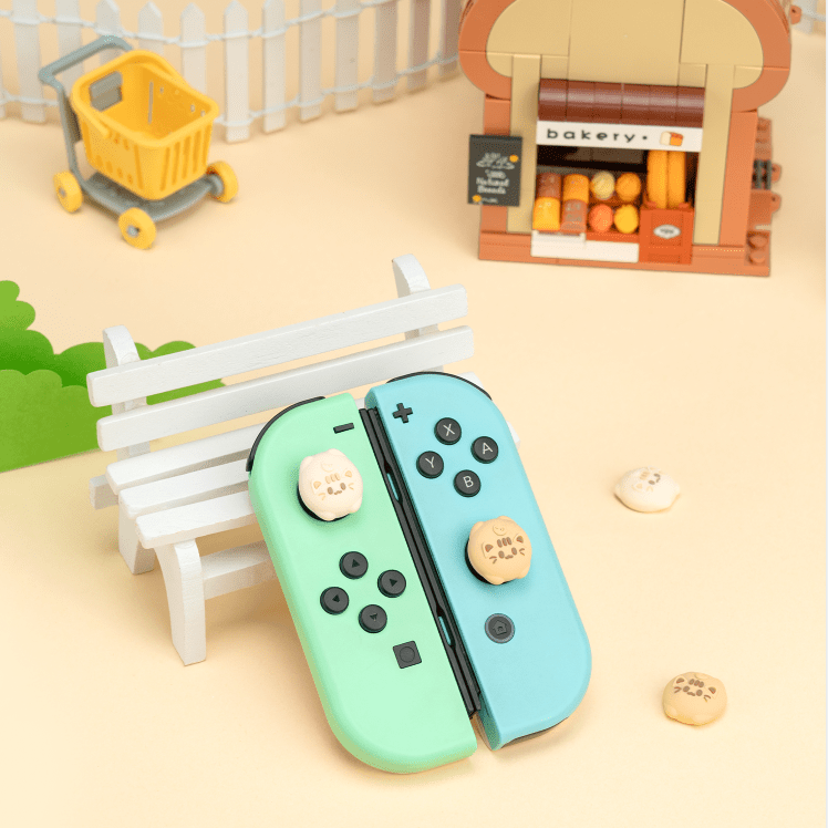 GeekShare Milk Tea Cat Thump Grips