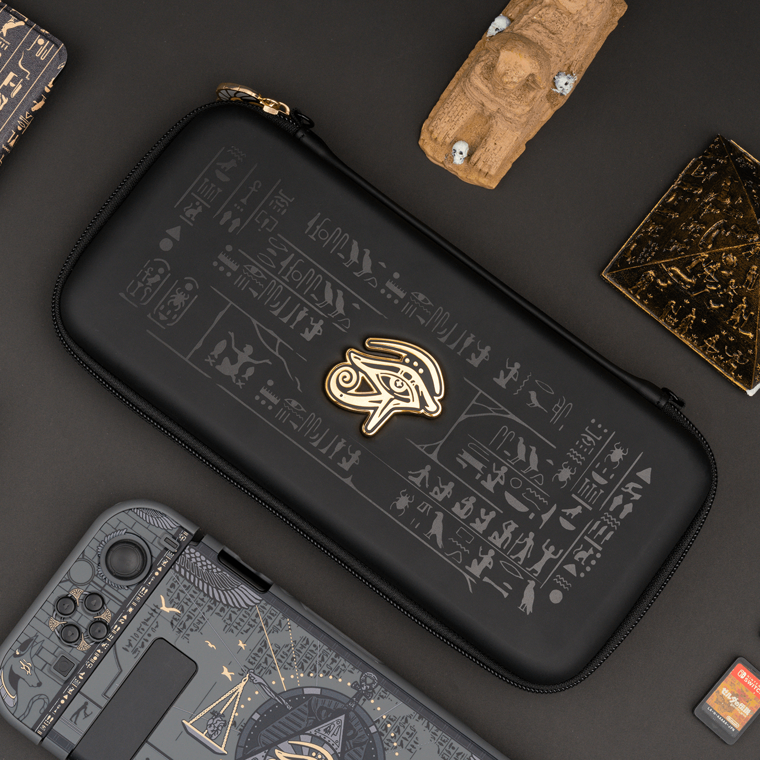 Geekshare Mysterious Kingdom Carrying Case Geekshare Mysterious Kingdom Carrying Case for Nintendo Switch