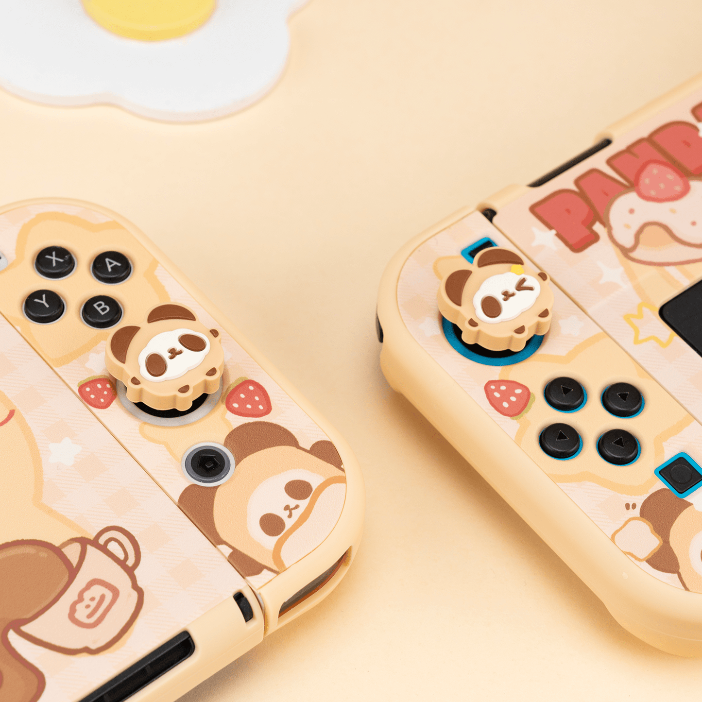 GeekShare Panda Toast Thumb Grips