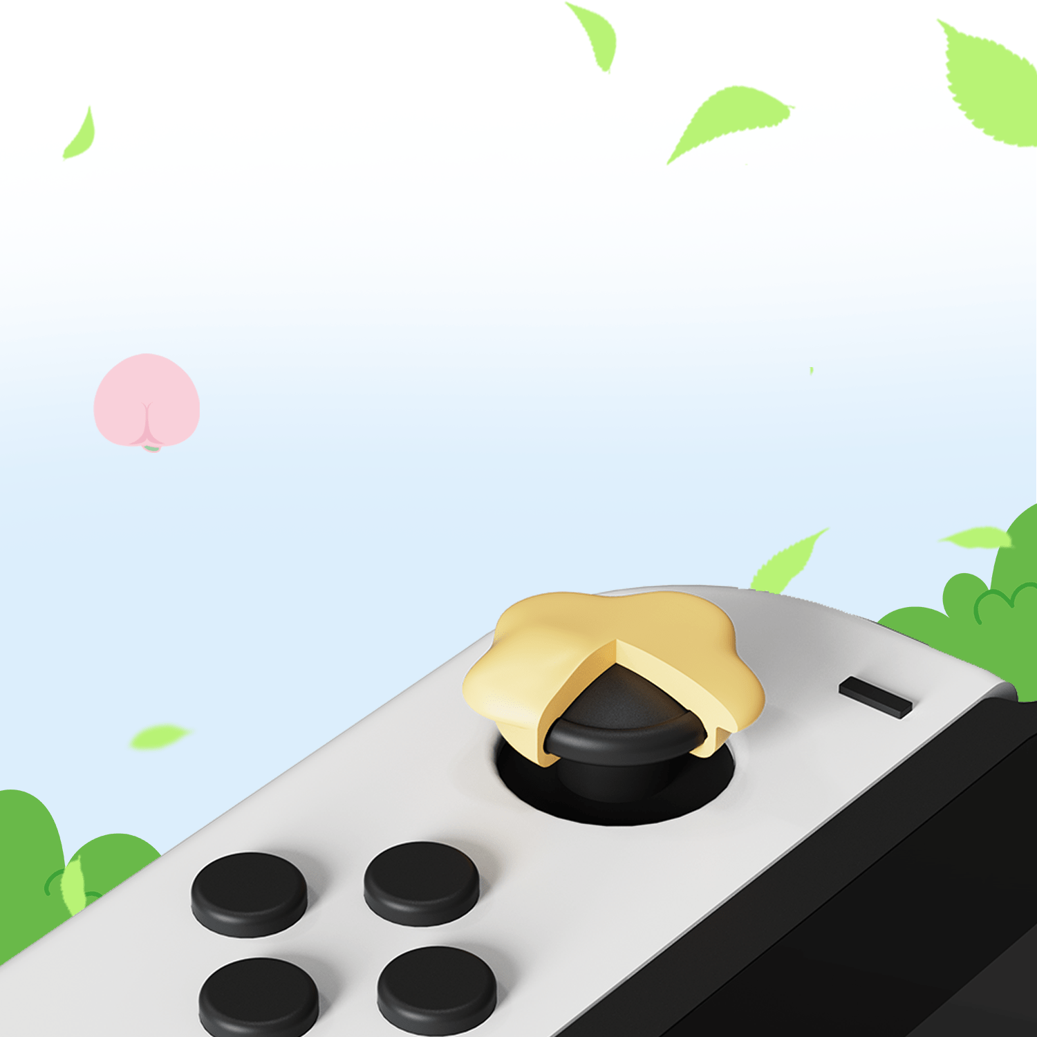 GeekShare Peach Star Thumb Grips