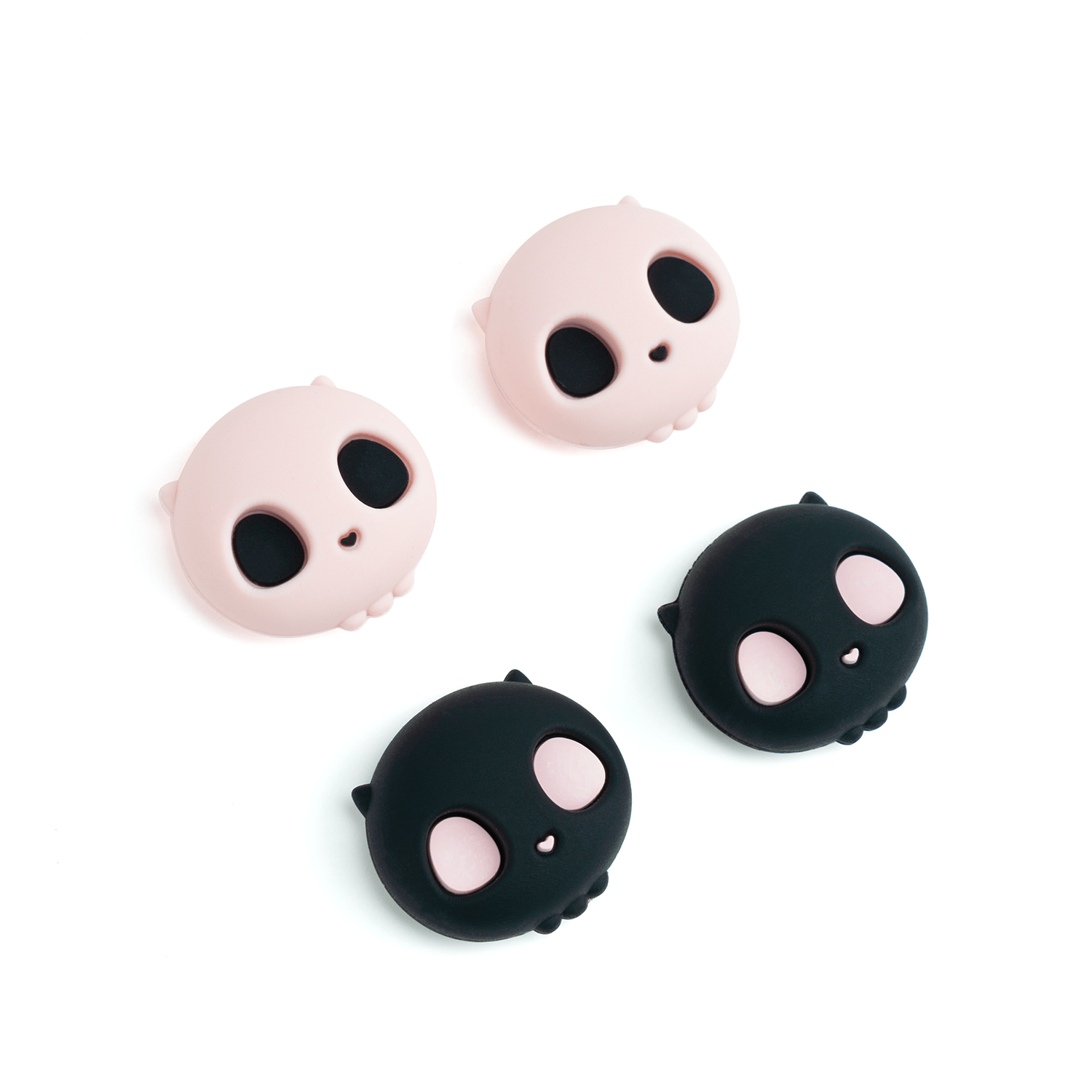 GeekShare Pink Skull Thumb Grips